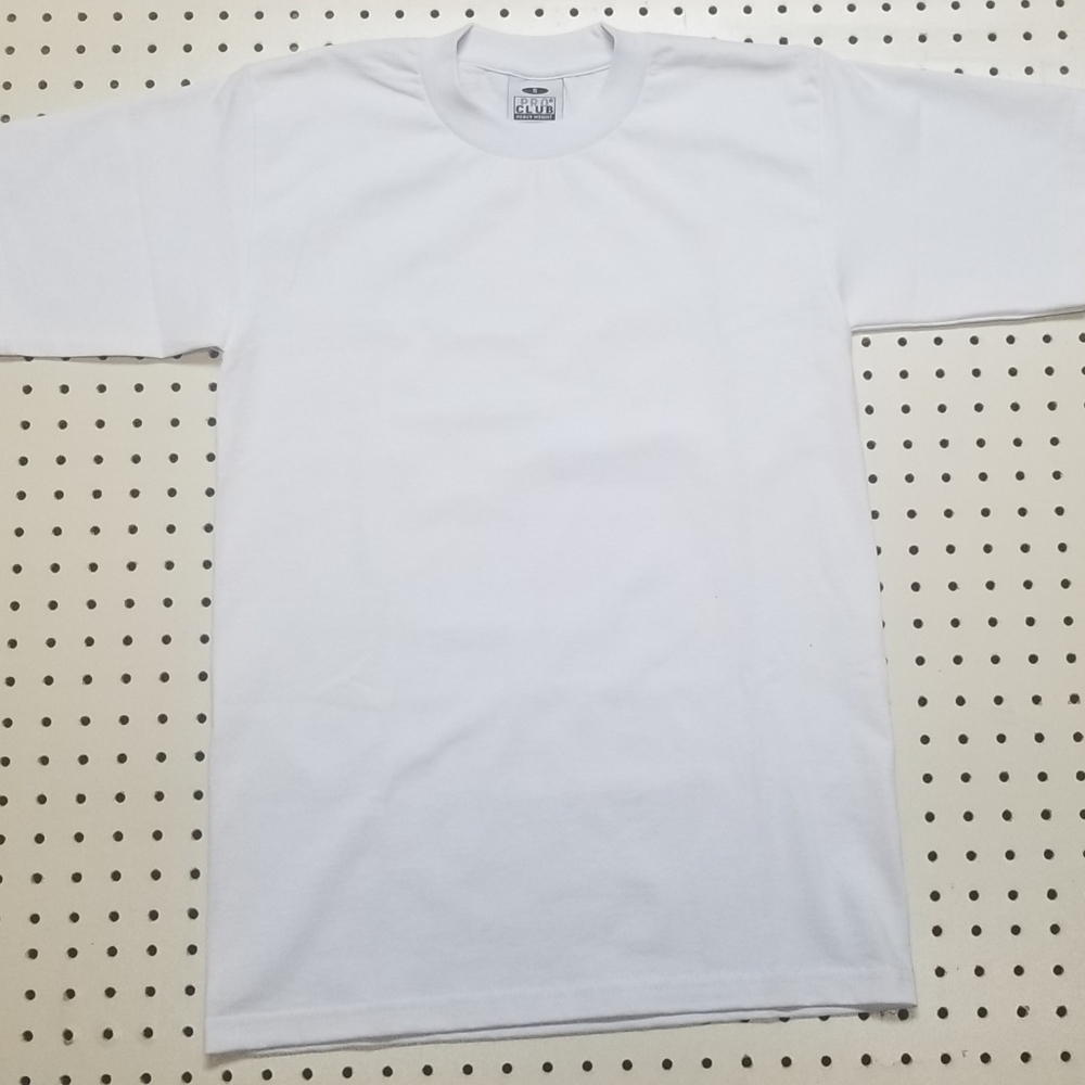 Proclub men small t shirt white comfortable t shirt